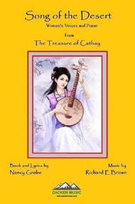 Song of the Desert SSA choral sheet music cover Thumbnail